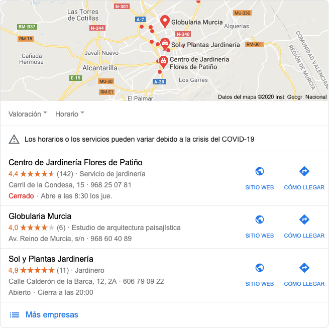 pack local google